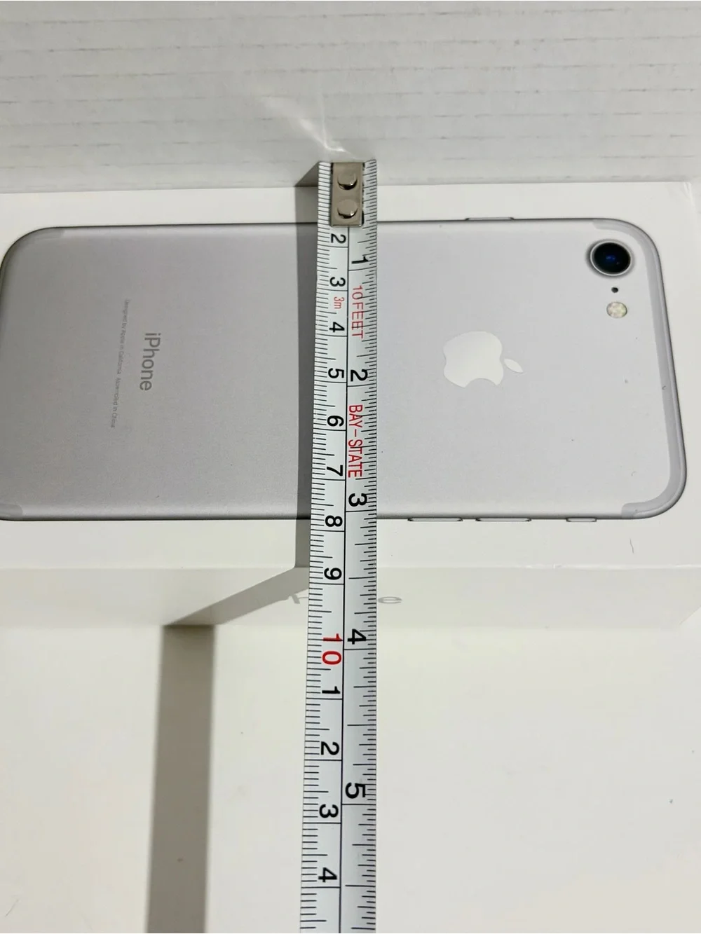 BOX ONLY EMPTY Apple IPhone 7 Box 32GB Silver Original Genuine